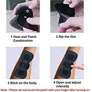 Foot Massager-Wireless Ems Massage Machine,Rechargeable,Portable,&Foldable Design. 8 Modes,19 Intensity Levels For Ultimate Pain Relief Foot Massager Pain Relief Wireless,New-2025