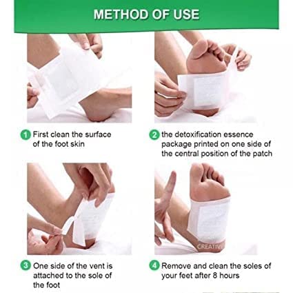 KINOKI FOOT PAD Cleansing Detox Foot Patches Pain Free Foot Pads for Stress Relief Foot Patches Kit