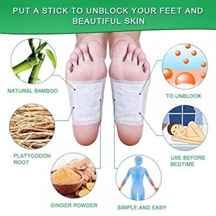 KINOKI FOOT PAD Cleansing Detox Foot Patches Pain Free Foot Pads for Stress Relief Foot Patches Kit