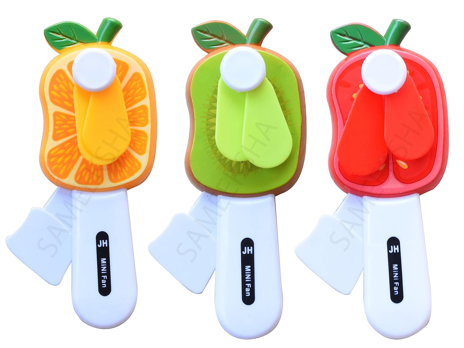 Hand Pressure Mini Fan Fruit Shape Cute Squeeze Toys/Cool Summer Fan/Fan Without Battery/Kids Fan Toys(Multi Color) (1)