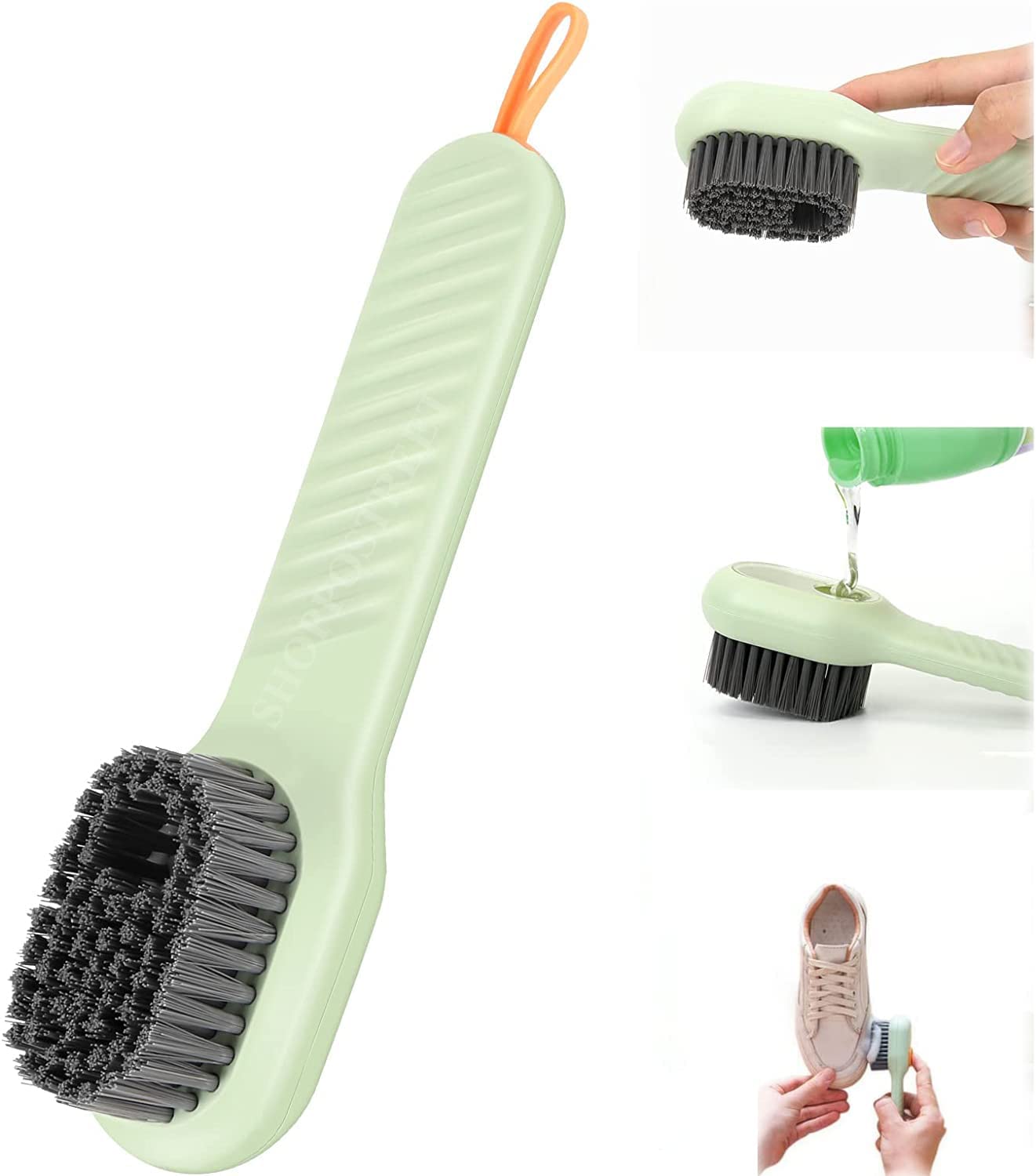 Scrubbing, Reusable & Washing Shoe Brush for Shoes and Clothes Cleaning