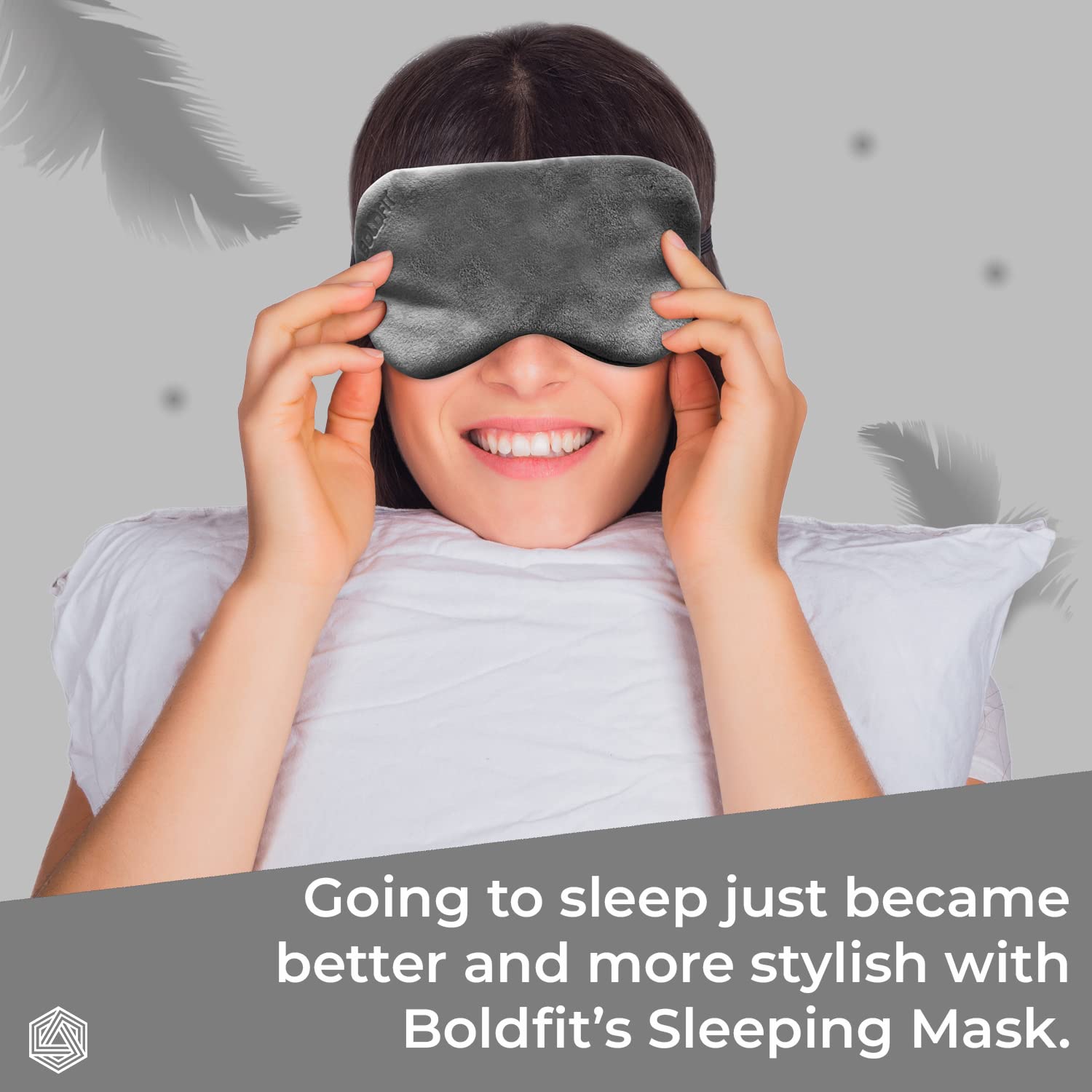 Eye Mask for Sleeping with Adjustable Strap Super Soft Sleeping Mask Blind Fold for Comfortable Sleep Travelling Sleep Mask Pad for Girls Sleeping Eye Mask Blind Folds for Sleeping - Black