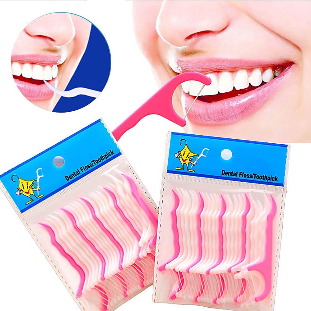 20 PCS DENTAL FLOSS TEETH CLEANER (PACK OF 20)