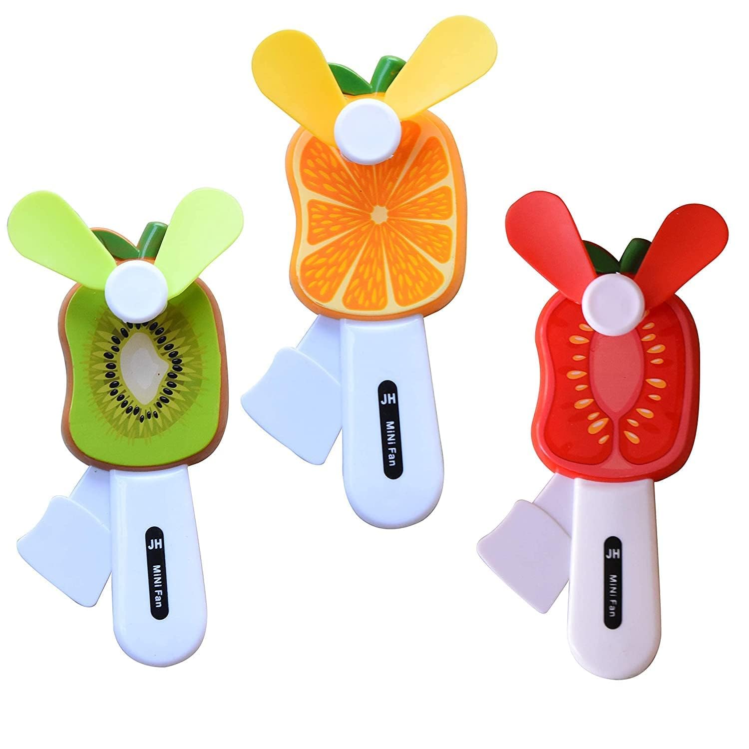 Hand Pressure Mini Fan Fruit Shape Cute Squeeze Toys/Cool Summer Fan/Fan Without Battery/Kids Fan Toys(Multi Color) (1)