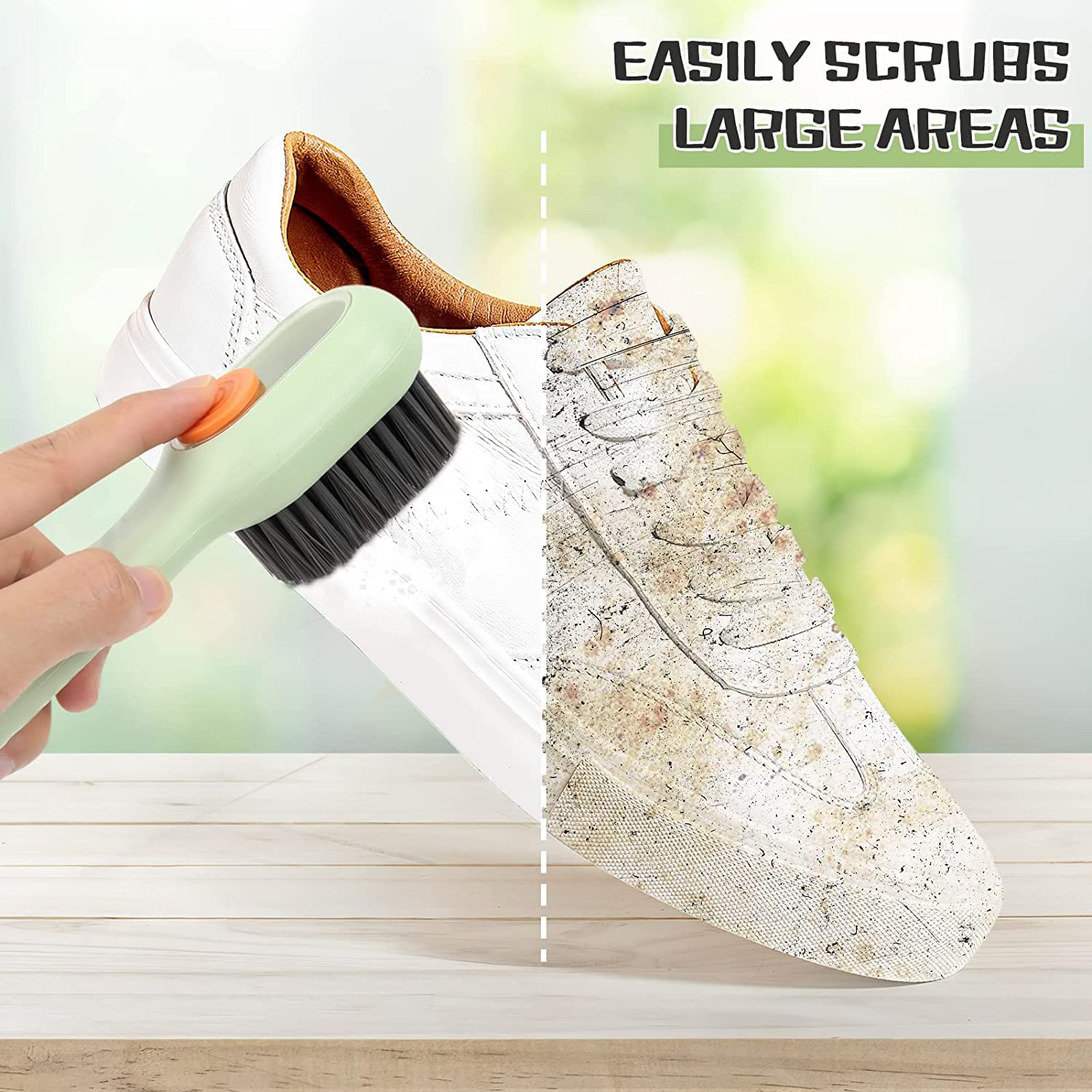 Scrubbing, Reusable & Washing Shoe Brush for Shoes and Clothes Cleaning