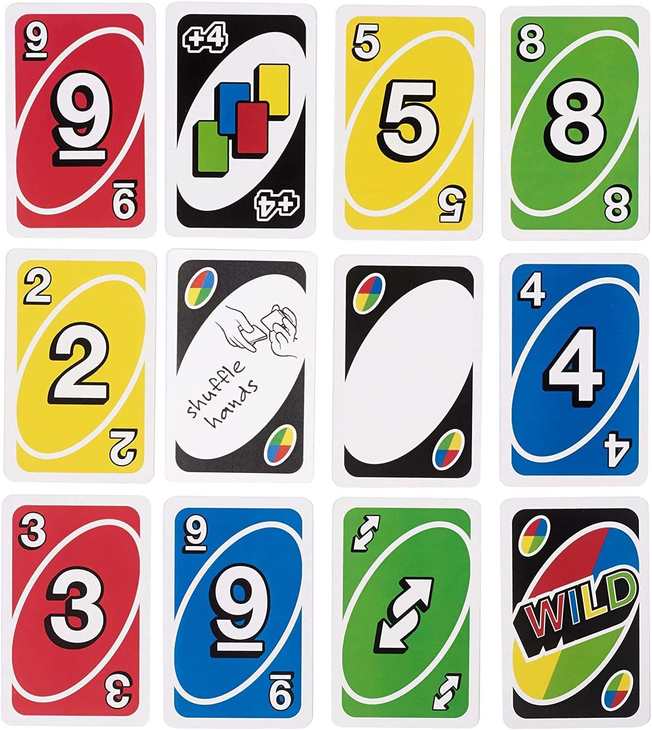 Uno Playing Card Game for 7 Yrs and Above for Adult