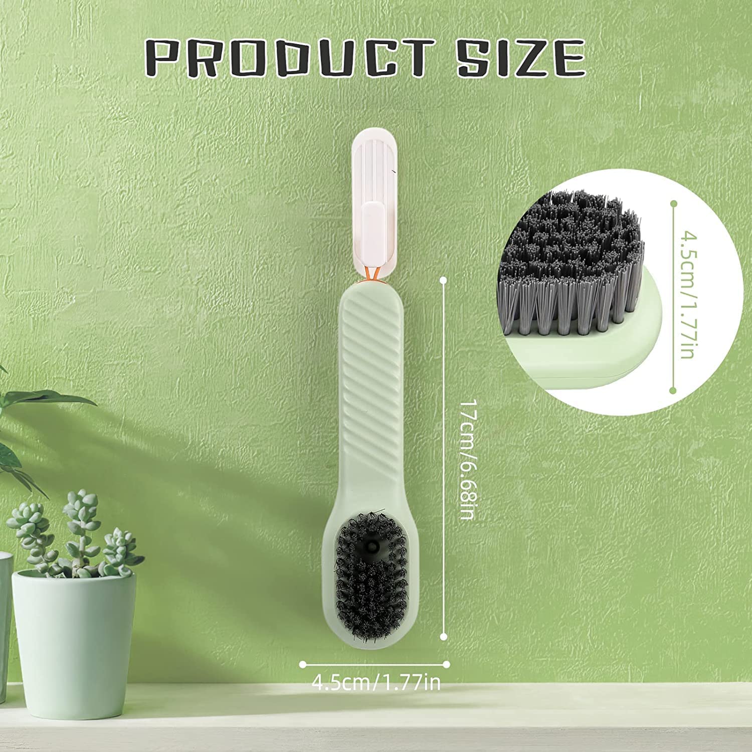 Scrubbing, Reusable & Washing Shoe Brush for Shoes and Clothes Cleaning