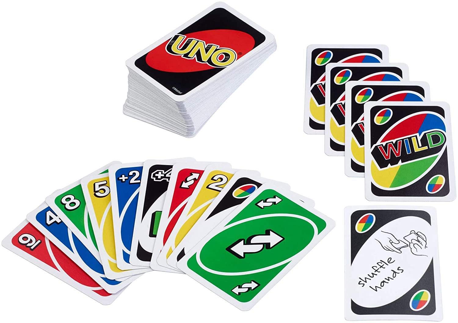 Uno Playing Card Game for 7 Yrs and Above for Adult