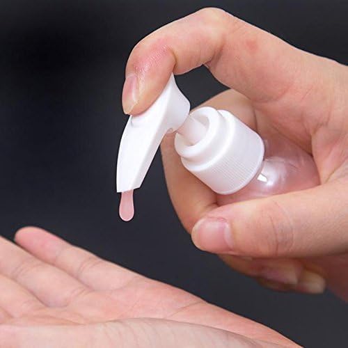 7 PCS COSMETICS BOTTLE for Travel Refillable Small Mini Empty Plastic Pump/Spray/Squeeze Bottles for Cosmetic